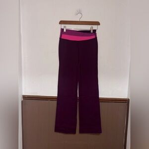 Lululemon Pink Straight Leggings